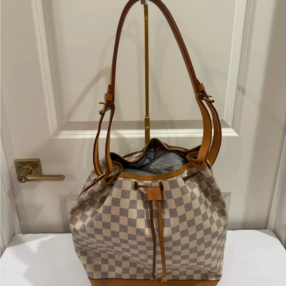 Louis Vuitton Azur Damier Noe GM ~ Vintage